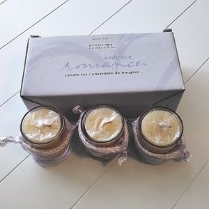 Mary Kay romance candle set